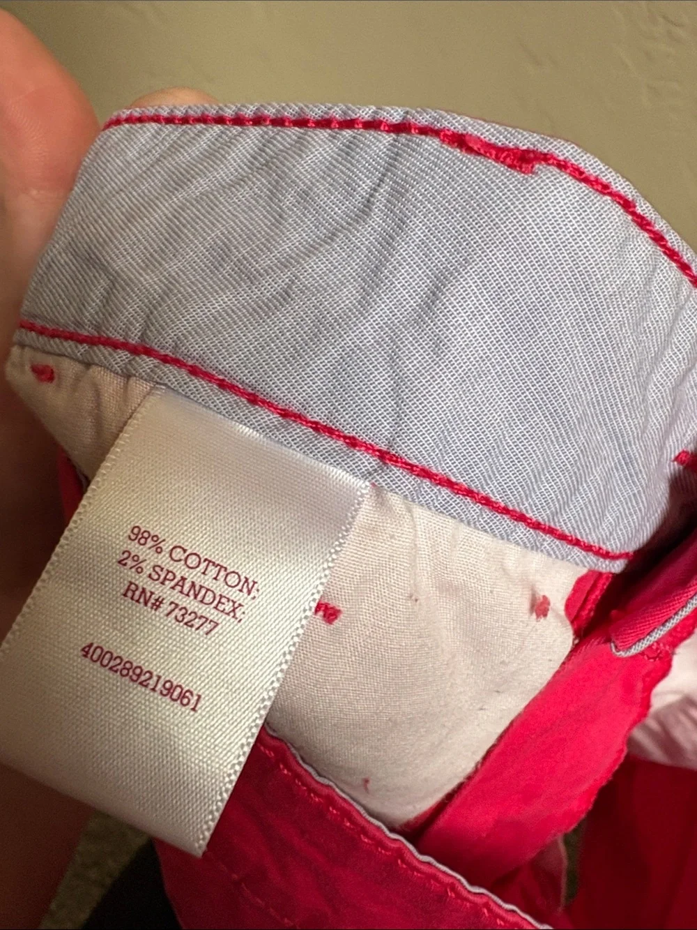 Y2K 2000s SO Pink Low Rise Chino Cotton Shorts Size 3 2010 Preppy
